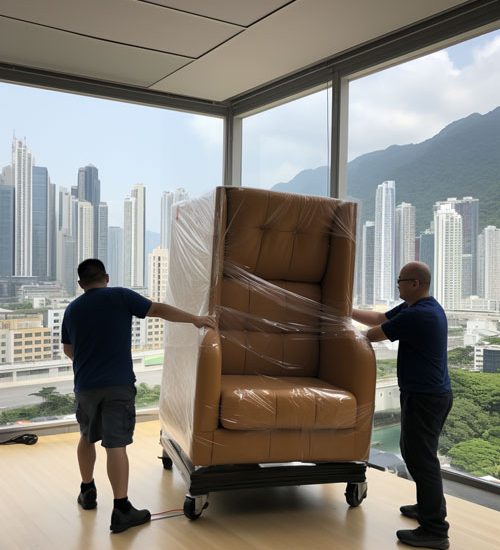 【台北辦公室搬遷】台北101辦公大樓椅子組裝搬遷